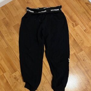 IVY PARK Black Sweatpants